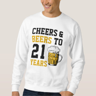 Sudadera 21 años de júbilo y cerveza a 21 años