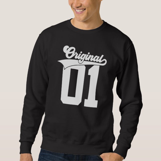 Sudadera 21 años Original 2001 Colegio 21º cumpleaños (Anverso)