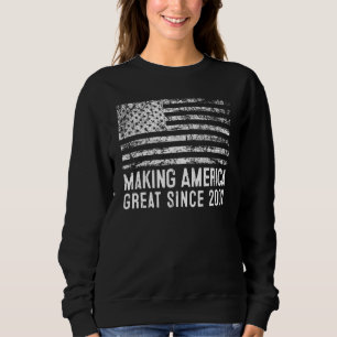 Sudadera 21° cumpleaños que hace grande a Estados Unidos de