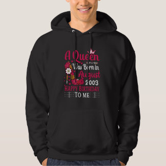 Sudadera 21 De Agosto Nació Una Reina