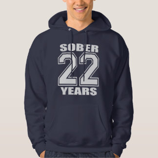 Sudadera 22 AÑOS calman blanco en oscuridad