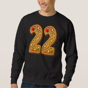 Sudadera 22 Navidades de capital más guapos Cookie número d
