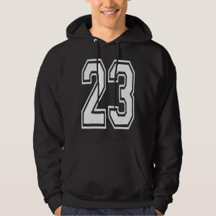 Sudadera 23.º número de la escuela de cumpleaños