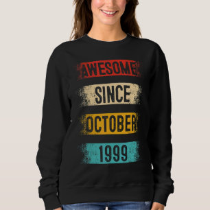 Sudadera 23 años de edad asombrosa desde octubre de 1999 23