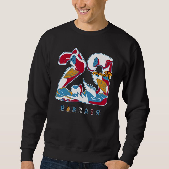 Sudadera 23 Rare Air Messy Room 4s Matching (Anverso)