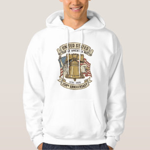 Sudadera 250º Aniversario de Estados Unidos Vector Patrióti