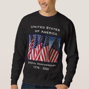 Sudadera 250° Aniversario de los Estados Unidos Patriótico 