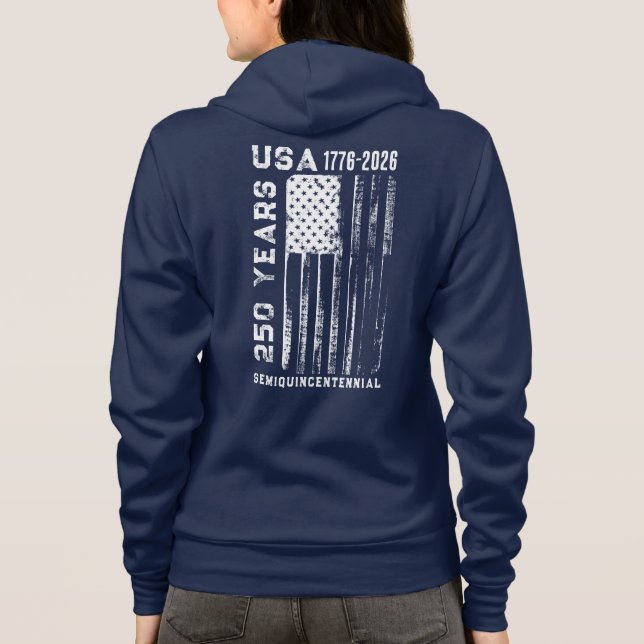 Sudadera 250 aniversario USA 4 de julio (Reverso)