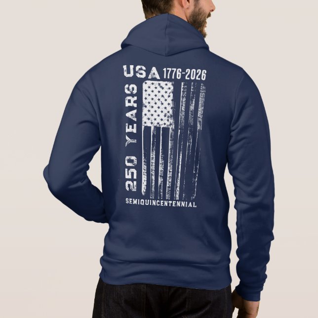Sudadera 250 aniversario USA 4 de julio (Reverso)
