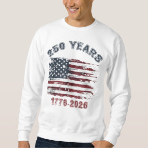 Sudadera 250 años 1776 2026, Hombre 4 de Julio
