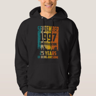 Sudadera 25 años de festividad desde septiembre de 1999