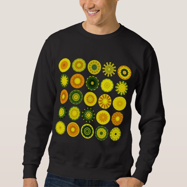 Sudadera 25 mandalas I - modificadas para requisitos (Anverso)