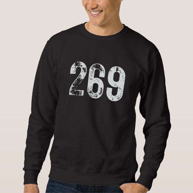 Sudadera 269 Area Code Kalamazoo MI Mobile Telephone Area C (Anverso)