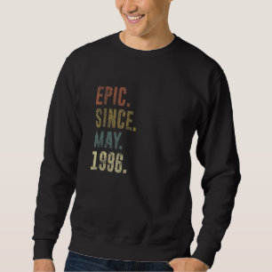 Sudadera 26.ª legendaria vintage desde mayo de 1996