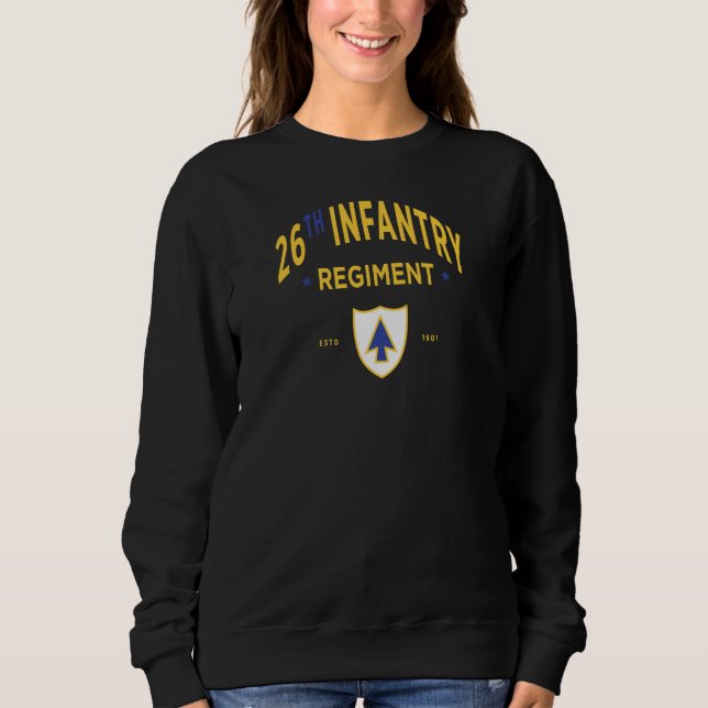 Sudadera 26.º Regimiento de Infantería - Mujeres militares  (Anverso)