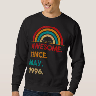 Sudadera 26 años asombroso desde mayo de 1996 26º cumpleaño