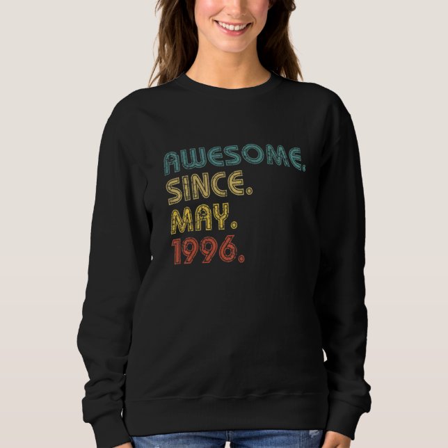 Sudadera 26 años de edad increíble desde mayo de 1996 26º c (Anverso)