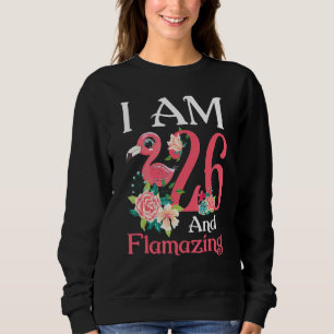 Sudadera 26 Y 26 Flamingo Flamengo 26 Años Mujeres B