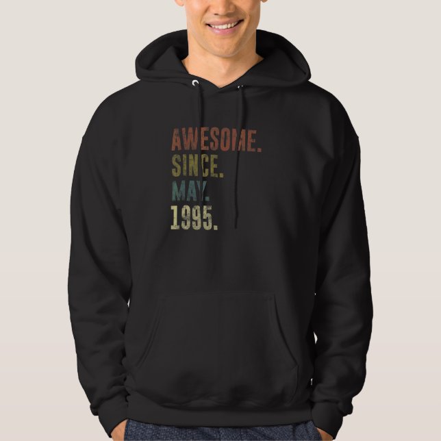 Sudadera 27.ª cosecha de cumpleaños desde mayo de 1995 (Anverso)