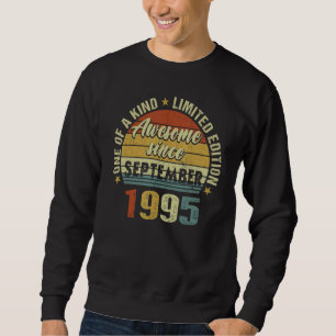 Sudadera 27 años de edad increíble desde septiembre de 1995