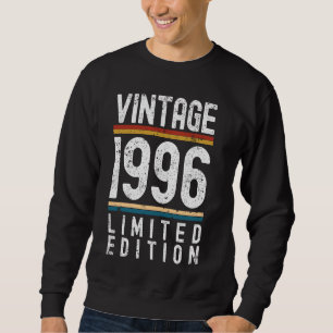 Sudadera 28 años de antigüedad Vintage 1996 28º cumpleaños