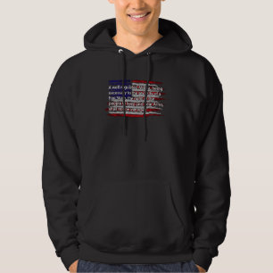 Sudadera 2.ª enmienda Bandera de los Estados Unidos de Amér