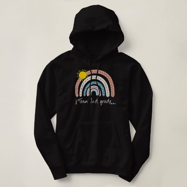 Sudadera 2.º Grado Del Equipo De La Tripulación De La Tripu (Diseño del anverso)
