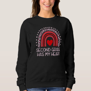 Sudadera 2.º segundo grado tiene mi valor de maestro arcoir
