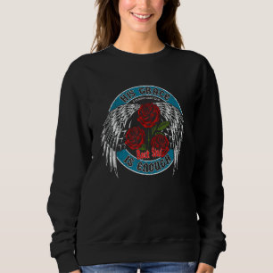 Sudadera 2 Corinthians 129 Biblia Tee Su Gracia Es Suficien
