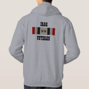 SUDADERA 2 ESTRELLAS DE CAMPAÑA / VETERANO IRAQ