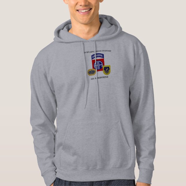 Sudadera 2D Bn 504th Inf 82D Abn Hoodie (Anverso)