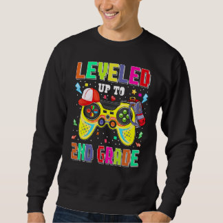 Sudadera 2nd Grade Gamer First Day Second Grade Boys Back T