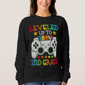 Sudadera 2nd Grade Level Unlocked Video Game Back To School