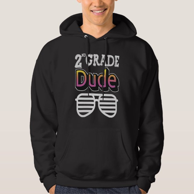 Sudadera 2nd Grade Squad Crew Team Back School Graduation T (Anverso)