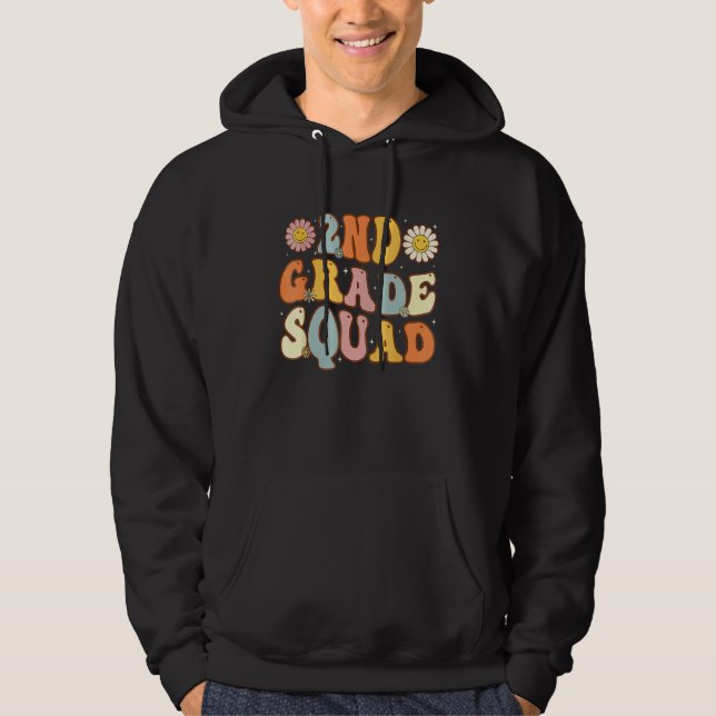 Sudadera 2nd Grade Squad Second Teacher Student Team Back T (Anverso)