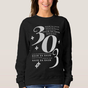 Sudadera 303 Bauw Ba Bauw El Sonido De La Sinopsis Analógic