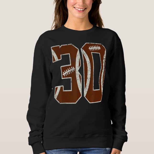 Sudadera 30.º Chica de 30 años (Anverso)