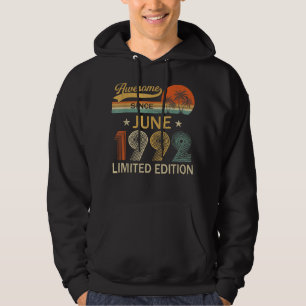 Sudadera 30.º Regalo de cumpleaños increíble desde junio de