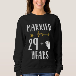 Sudadera 30° aniversario de Boda de 30 años marido casado