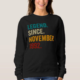 Sudadera 30 años 30 cumpleaños Hombres Leyenda Desde novie