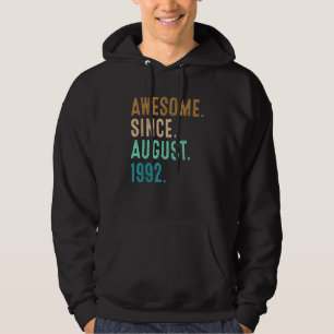 Sudadera 30 años de edad increíble desde agosto de 1992