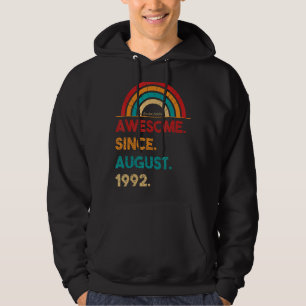 Sudadera 30 años de edad increíble desde agosto de 1992 30º
