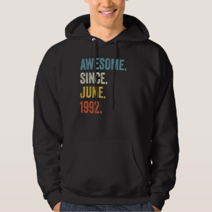 Sudadera 30 años de edad increíble desde junio de 1992 30º