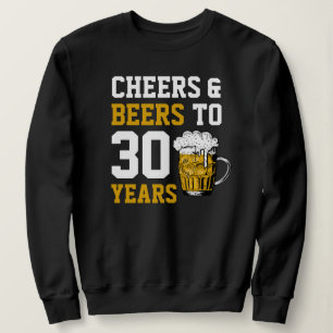 Sudadera 30 años de vigilia y cerveza a 30 años