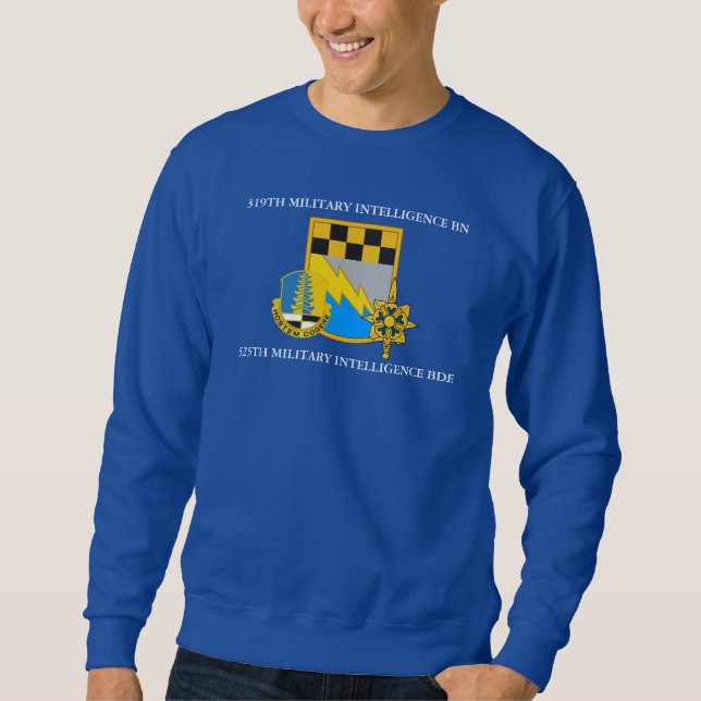 SUDADERA 319º BATTALÓN DE INTELIGENCIA MILITAR 525º BDE (Anverso)