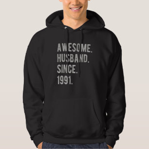 Sudadera 31° Aniversario Boda De Él Asombroso Esposo