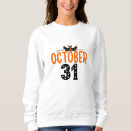 Sudadera 31 de octubre Halloween