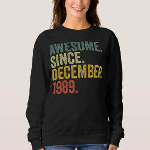 Sudadera 33.ª festividad desde diciembre de 1989 33 años
