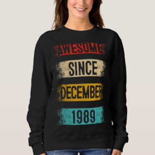 Sudadera 33 años alucinante desde diciembre de 1989 33° nac