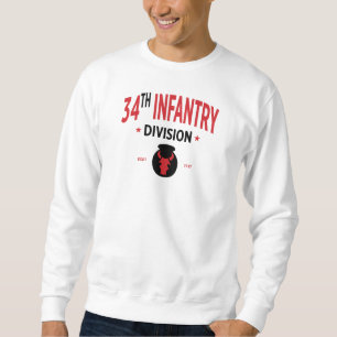 Sudadera 34.ª División de Infantería - Ejército de los Esta